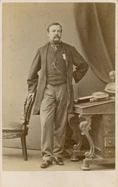 George Augustus Sala, journalist by English Photographer